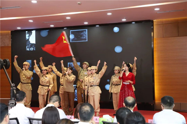 开乾投资集团举行“唱读红色经典 传承红色基因”活动
